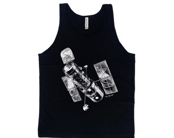 Men Tank Top, Hubble Telescope Shirt, NASA Tank Top, Space Shirt, Fathers Day Gift, Christmas Shirt, Birthday Gift, Women Tank Top