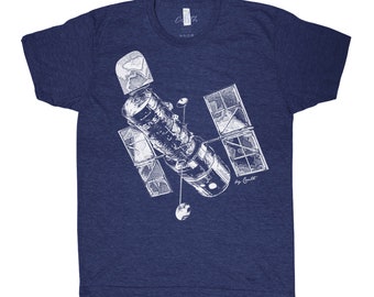 Hubble Tshirt for Men, NASA Shirt for Women, Space T-shirt, Astronaut T Shirt, Graphic Tee, Birthday Gift, Gift for Dad, Gift for Women