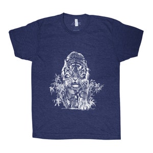 Tiger tshirt, Tiger Shirt, Animal Tshirt, Gift for Dad, Gift for Him, Funny Shirt, Screenprint, Graphic Tee, Birthday Gift, Christmas Gift