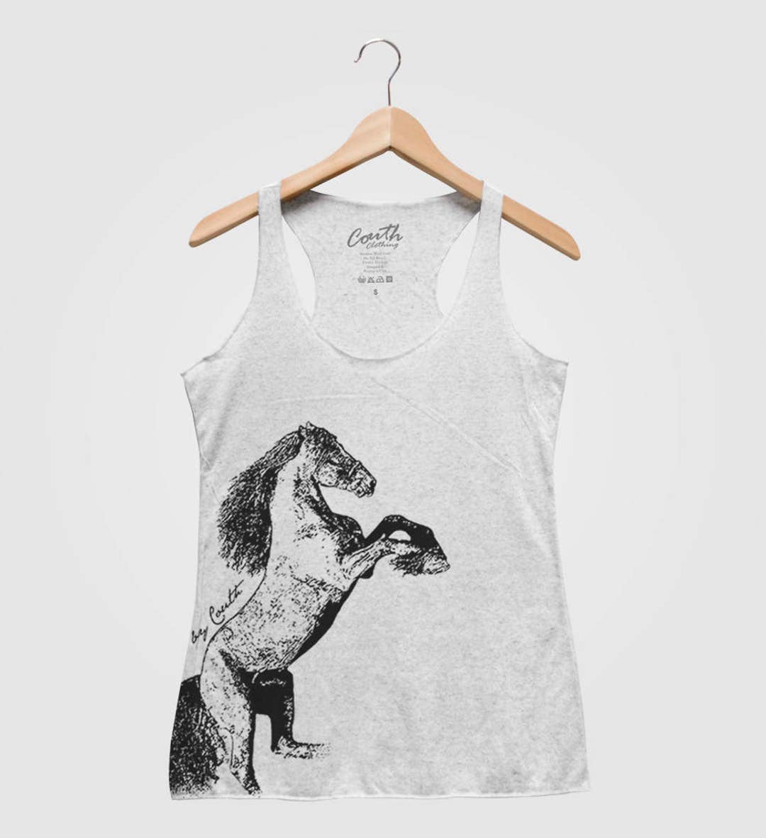 Horse Tank Top Women's Tank Top Animal Print Tee Etsy