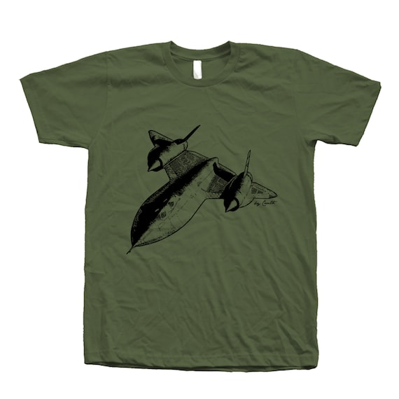 SR-71 Blackbird T-shirt: Airplane Graphic Tee, Unisex Crew Neck - Etsy