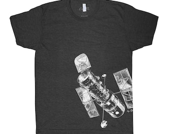 Hubble Tshirt for Men, NASA Shirt for Women, Space T-shirt, Astronaut T Shirt, Graphic Tee, Birthday Gift, Gift for Dad, Gift for Women