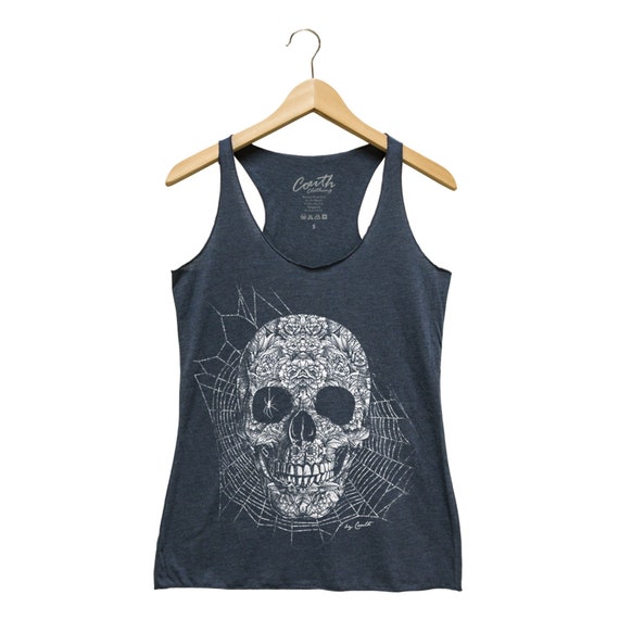 Camiseta negra calavera mujer cheap