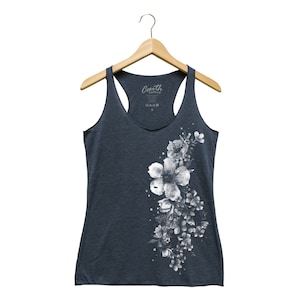Flower Tank Top Mothers Day Shirt Gift for Mom Wild Flower Shirt Women ...