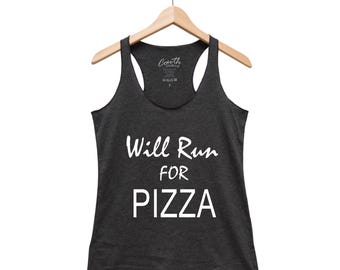 Womens Tank Top, Funny Pizza Shirt, Womens Clothing, Racerback Tank Top, Funny Shirt, Graphic Tee, Beach Tanks, Birthday Shirt, Cute Top