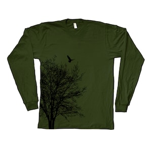 Tree Shirt, Tree Long Sleeve Tshirt, Nature Shirt, Outdoor Shirt, Christmas Tshirt, Funny Shirt, Birthday Gift, Graphic Tee, Mens Tshirt