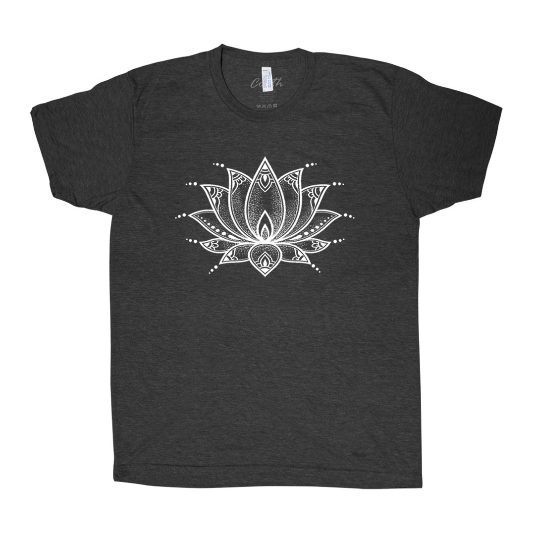 Lotus Flower Shirt for Men, Nature Tshirt Gift for Women, Flower T