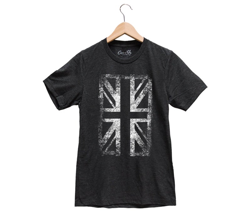 Union Jack Tshirt, Mens Tshirt, Flag Apparel, Flag Clothing, UK Flag ...