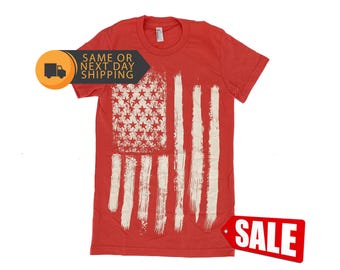 4th of July Shirt, Womens Junior Shirt, American Flag Shirt, America Shirt, USA Tshirt, US Flag Tshirt, Freedom Tshirt, Graphic Tshirt