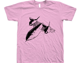 SR-71 ブラックバード グラフィックTシャツ、ユニセックス エア