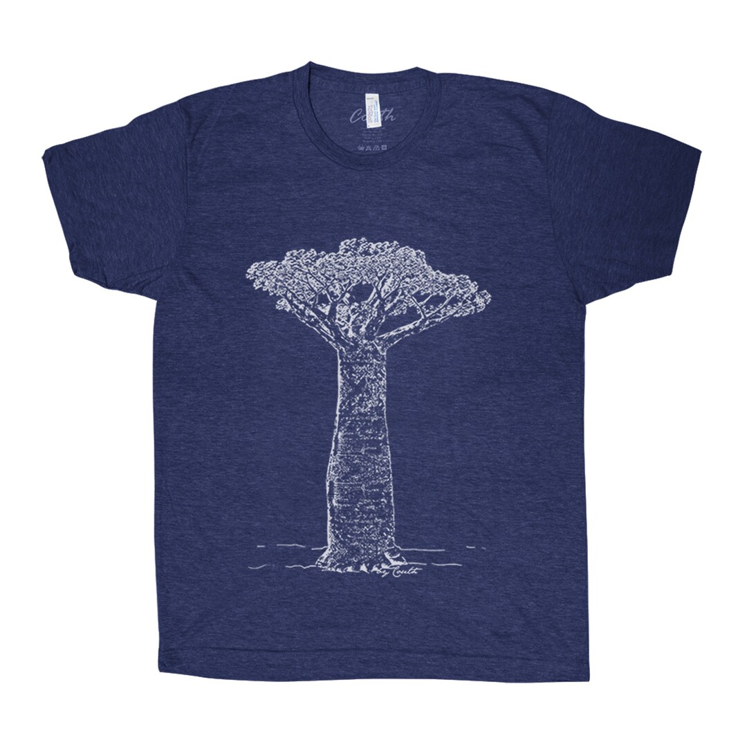 Baobab Tree Graphic Tee: Tri-blend Unisex T-shirt - Etsy
