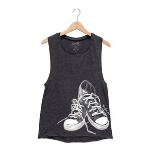 Skeakers Tank - Muscle Tee - Muscle Tank - Cute Shirt - Summer Shirt - Vacay Shirt - Gift for Women - Tank Top for Women - Womens Shirt