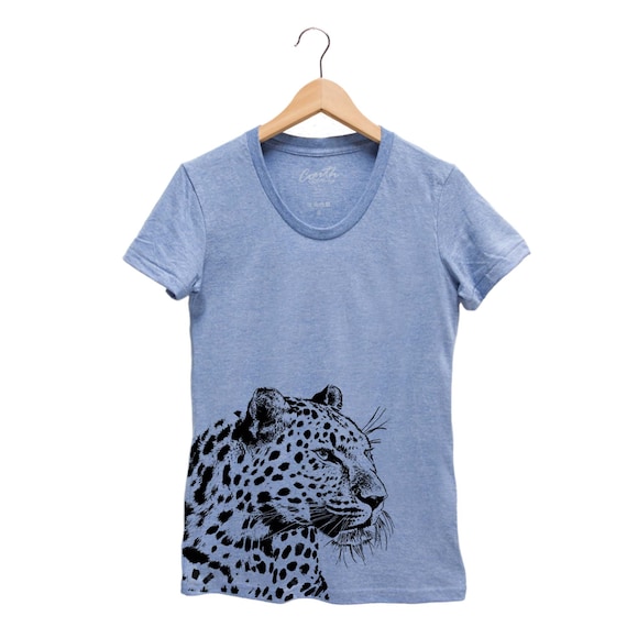 Leopard Graphic T-shirt: Women's Animal Print Tee - Etsy