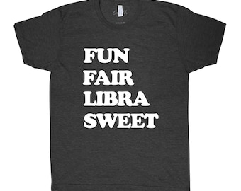 Zodiac Shirt, Mens Libra T-shirt, Short Sleeve, Graphic Tee, Birthday T-shirt, Zodiac Sign Tshirt, Shirt for Women, Birthday Sign Shirt