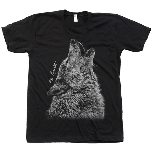 Wolf T Shirt Men's T-shirt Unisex Tshirt Crew Neck - Etsy