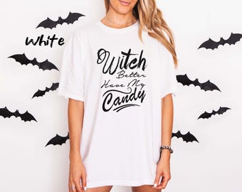 Comfort Colors Halloween T-Shirt: Funny Ghost, Spooky Fall Outfit