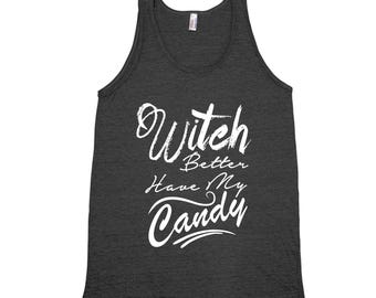 Halloween Shirt - Witch Tank Top - Gothic Women Tank Top - Unisex Tank Top - Mens Tank Top - Halloween Costume - Funny Halloween