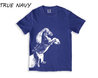 Retro Horse Graphic Tee - Comfort Colors Unisex T-shirt - Etsy