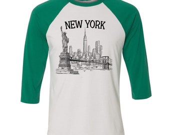 T-shirt Da Baseball Della Città, Fan Gear Ufficiale, Cotone Leggero, Design Città