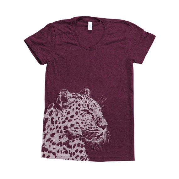 Leopard Shirt Women's Tshirt Girls Tshirt Screen Etsy