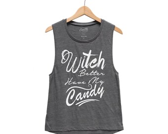 Funny Halloween Shirt, Muscle Tank Top, Women Tank Top, Halloween Costume Shirt, Black Tank Top, Gothic, Funny Shirt
