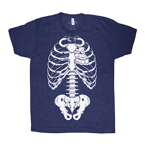 Halloween Shirt for Men Skeleton Tshirt Gift for Him Spooky T Shirt Fall T-shirt for Men Black Tshirt Gift for Friend Halloween Party