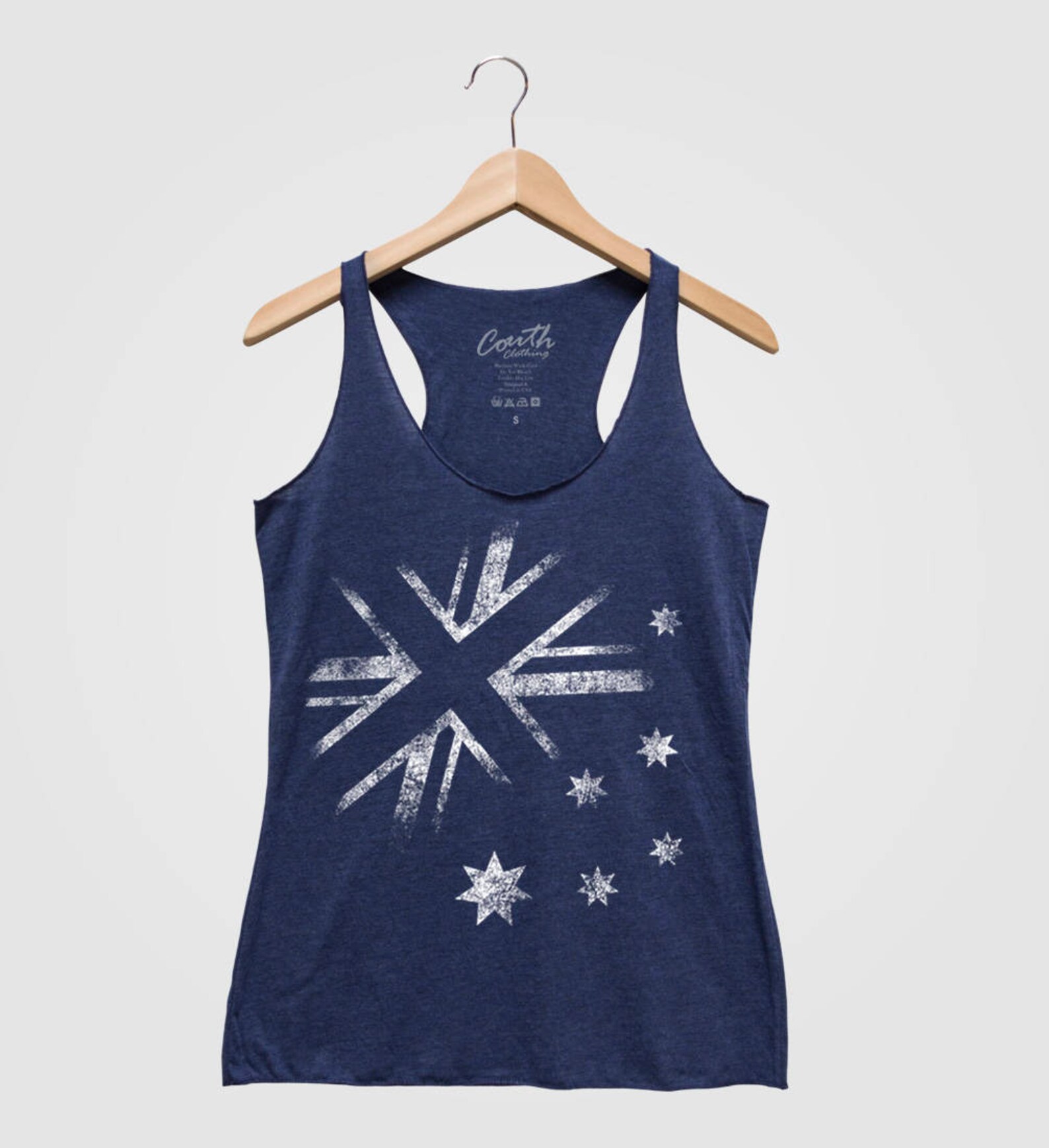 Australian Flag Women Tank Top Triblend Racerback Tank Top Etsy Australia