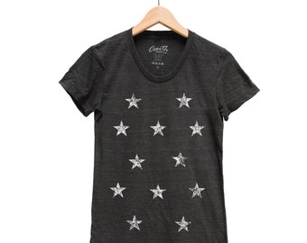 Star Shirt for Women, Womens Junior Tee, Gift for Women Graphic Tee, Gift for Friend, Space Tshirt, Galaxy Shirt for Girl, Gift for Mom