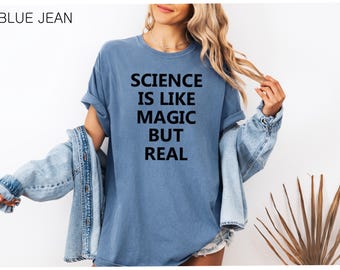 Comfort Colors Science Teacher Shirt: Funny Back to School T-Shirt