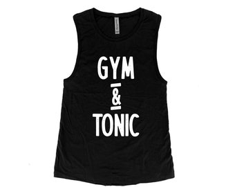 Womens Summer Shirt - Muscle Tee - Yoga Tank - Screen Print - Workout Tank Top - Vacay Shirt - Gift for Women - Graphic Tee - Yoga Shirt