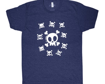 Skull Tshirt, Halloween Shirt, Emoji Tshirt, Men Graphic Tee, Black tshirt, Halloween Costume, Spider Web, Gothic, Tshirt Men, Funny Shirt
