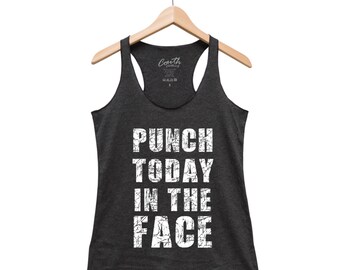 Boxing Shirt, Boxer Tank Top, Boxing Lover Gift, Workout Tank Top, Punch Shirt, Boxing Lover Shirt, Gift For Boxer