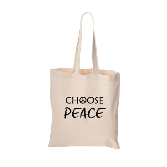 I Choose Peace {Tote Bag} I Choose Peace {Tote Bag}
