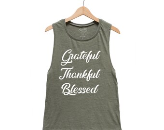 Thanksgiving Shirt, Workout Shirt, Muscle Tank Top, Women Tank Top, Yoga Tank Top, Graphic Tank Top, Athletic Shirt, Funny Shirt