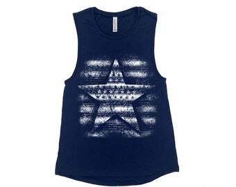 4th of July Shirt for Women, USA Fourth of July Gift for Her, Patriotic America Shirt, Independence Day