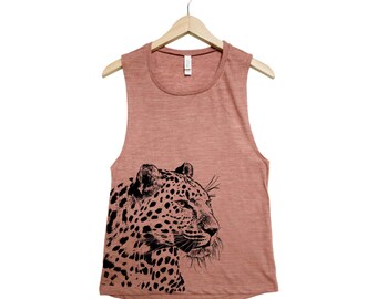 【used】fake fur tank top タンクトップ　アニマル柄 BEAUDRM Women's Y2K Leopard Print Tank Top Mesh See Through