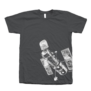 Hubble Telescope Tshirt for Men, Space Shirt for Women, Graphic T-shirt, NASA T Shirt, Gift for Dad, Gift for Teacher, Back to School