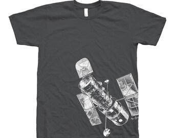 Hubble Telescope Tshirt for Men, Space Shirt for Women, Graphic T-shirt, NASA T Shirt, Gift for Dad, Gift for Teacher, Back to School