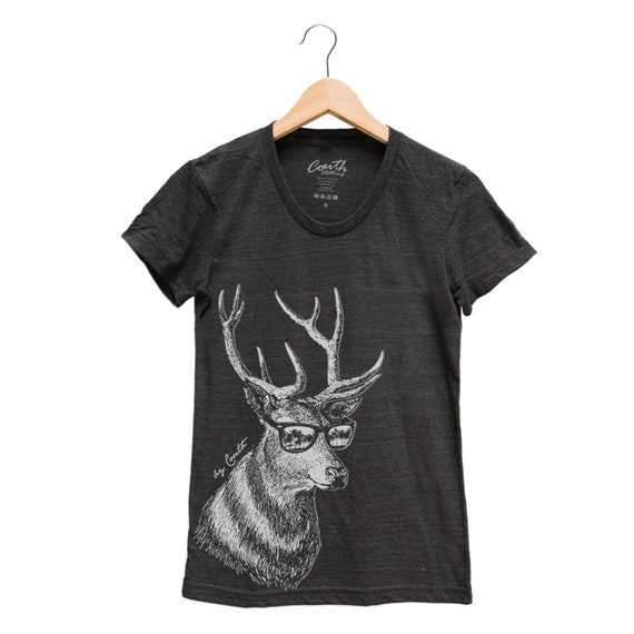 Deer best sale shirt womens