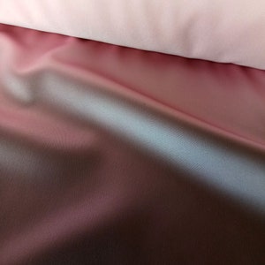 Stretch Satin for Bra/Lingerie Making. Pale Pink Colour. Sewing Craft