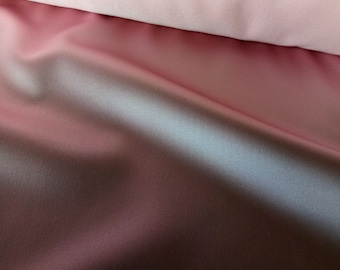 Stretch Satin for Bra/Lingerie Making. Pale Pink Colour. Sewing Craft