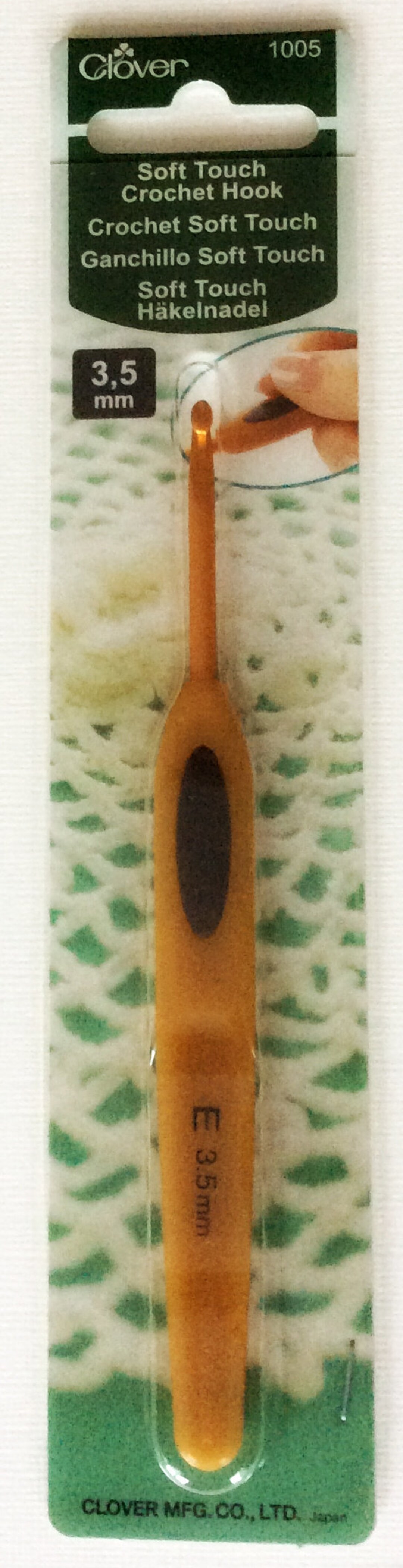 Clover - Soft Touch Crochet Hook (Size: 3,75 mm)