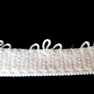 Bra and Knicker Making Elastic. Neutral / Beige Colour. 8mm - 10mm | 3/8 inch Wide