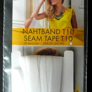 Vliseline Seam Tape 15mm Wide. White x 5 Metre Packs