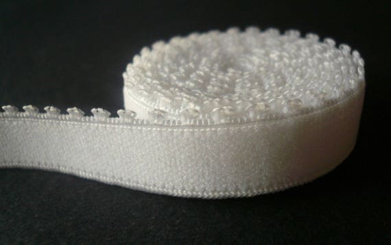 wide Plush back elastic with crown edge underwear sewing elastic 12 in bra lingerie headband making supply 12 mm