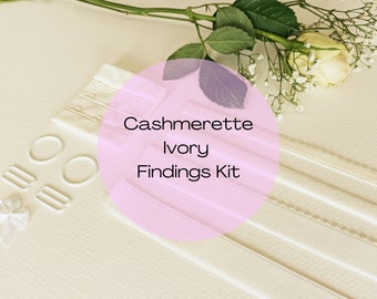 DIY Bra Findings Kit. Cashmerette. Willowdale. Ivory Findings.