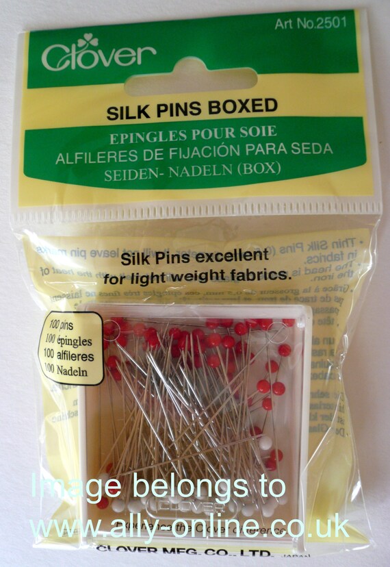 Bohin Super Fine Pins – Loom and Stars