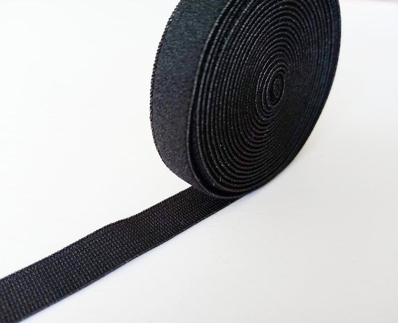Bra/lingerie Band Elastic. Plain Band Black Elastic. Plush Back. Black  Colour 6mm 10mm Wide -  Canada