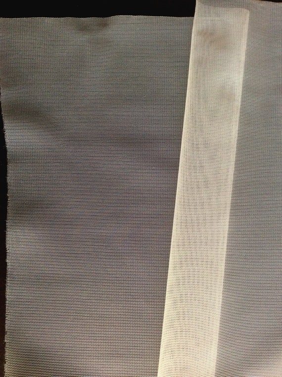 Stabilised Nylon 20 Denier Sheer Nylon Sewing Craft White Colour