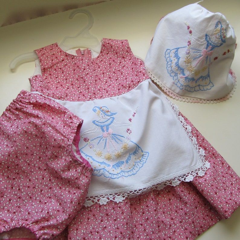 Toddler Dress Set Three Piece Set Church outfit DrBon11